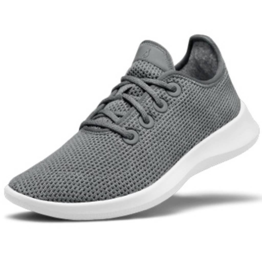 Allbirds Women's Tree Runners - Mist (White Sole) - Sz 11 - Like New